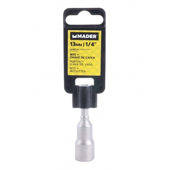 Bit » Chave de Caixa, Magnético, 13mm refª 61706 MADER Bit » Chave de Caixa, Magnético, 13mm refª 61706 MADER