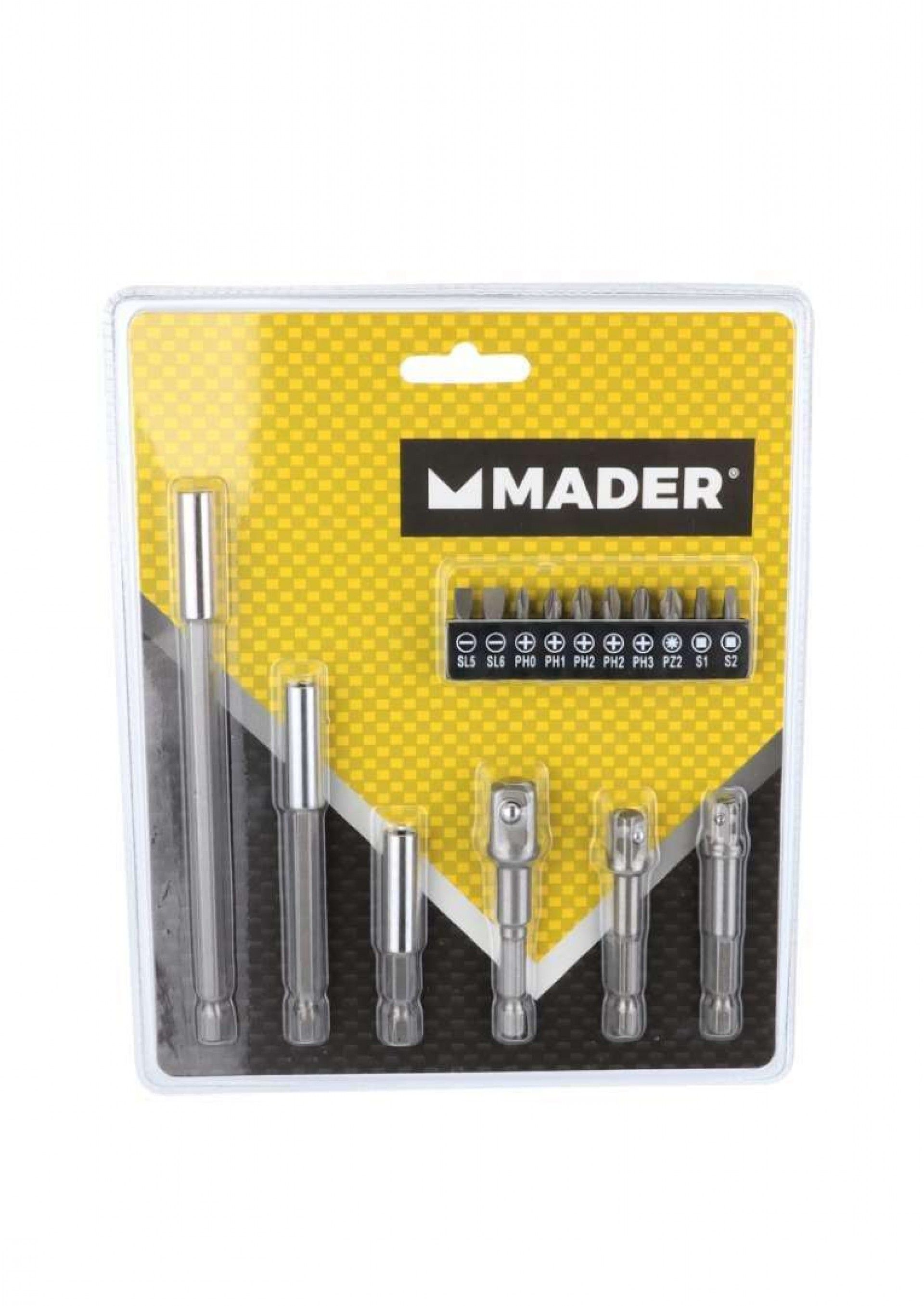 Adaptadores, com Extensão, 16Un refª 61720 MADER