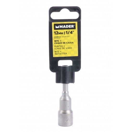 Bit » Chave de Caixa, Magnético, 12mm refª 61705 MADER Bit » Chave de Caixa, Magnético, 12mm refª 61705 MADER