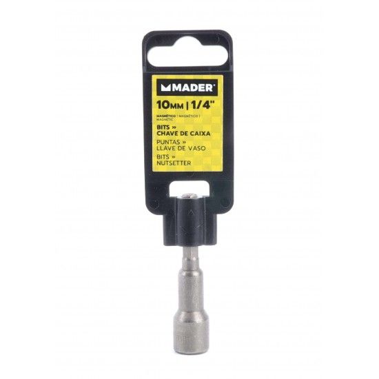 Bit » Chave de Caixa, Magnético, 10mm refª 61703 MADER Bit » Chave de Caixa, Magnético, 10mm refª 61703 MADER