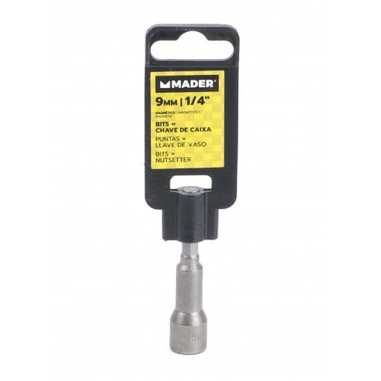 Bit � Chave de Caixa, Magn�tico, 9mm ref� 61702 MADER