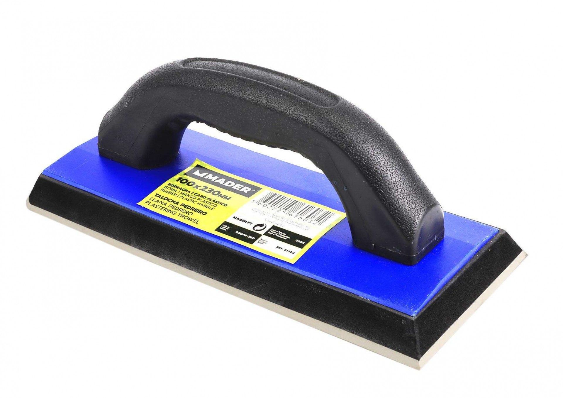 Talocha Pedreiro, Borracha, 230x100mm refª 61603 MADER