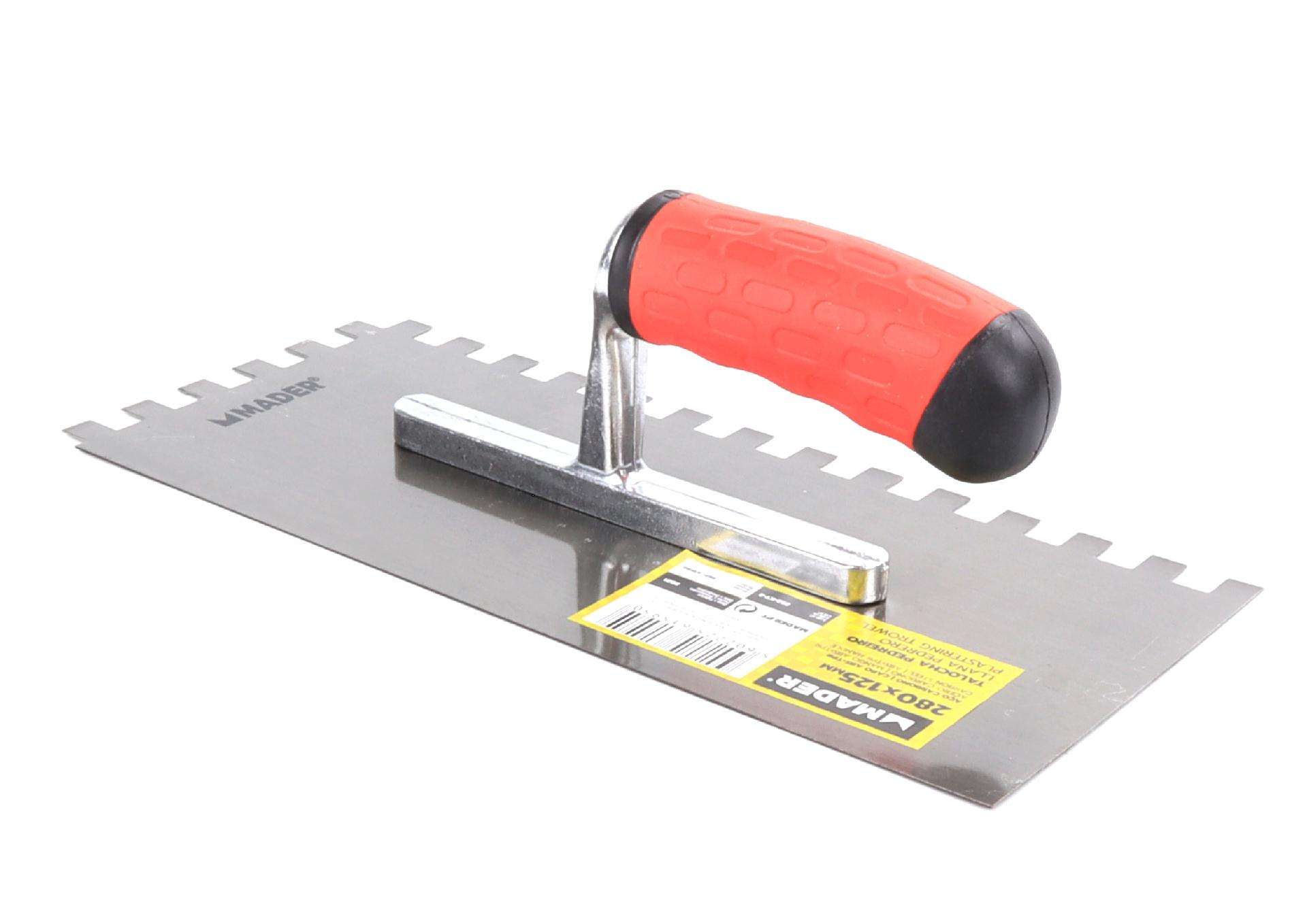 Talocha de Pedreiro, Dentada, Aço Carbono, 280x125mm refª 61595 MADER