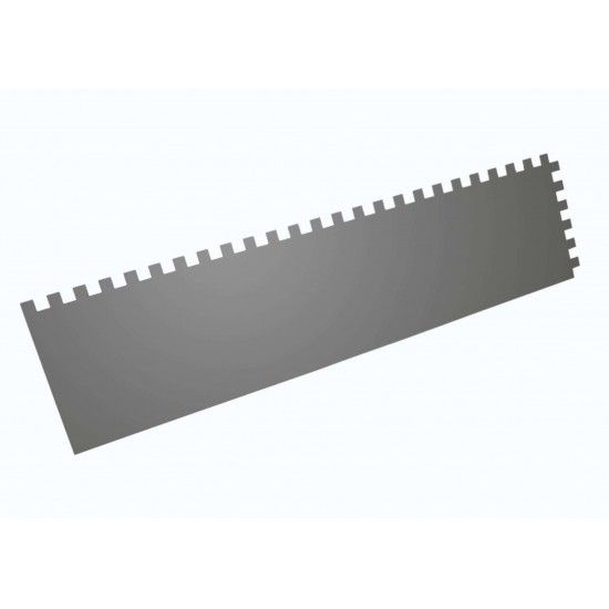 Talocha Pedreiro, Dentada, Inox, 500x130mm ref 61596 MADER