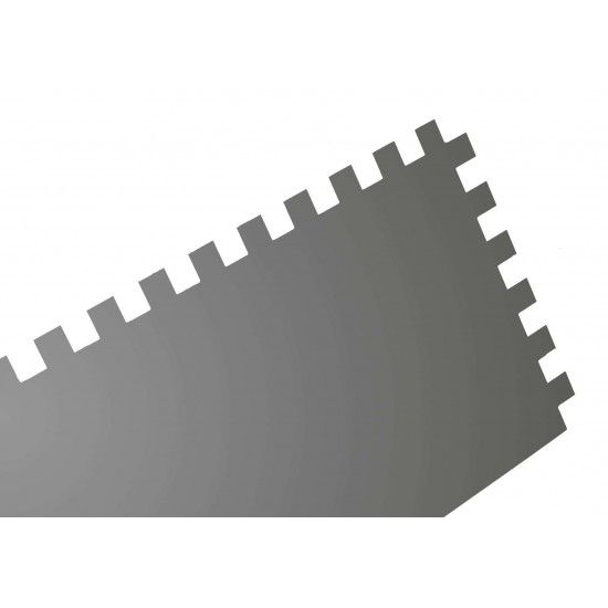 Talocha Pedreiro, Dentada, Inox, 500x130mm ref 61596 MADER