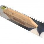 Talocha Pedreiro, Dentada, Inox, 500x130mm ref 61596 MADER