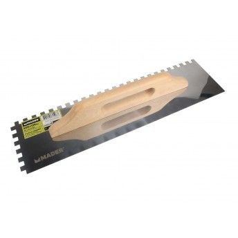 Talocha Pedreiro, Dentada, Inox, 500x130mm ref 61596 MADER