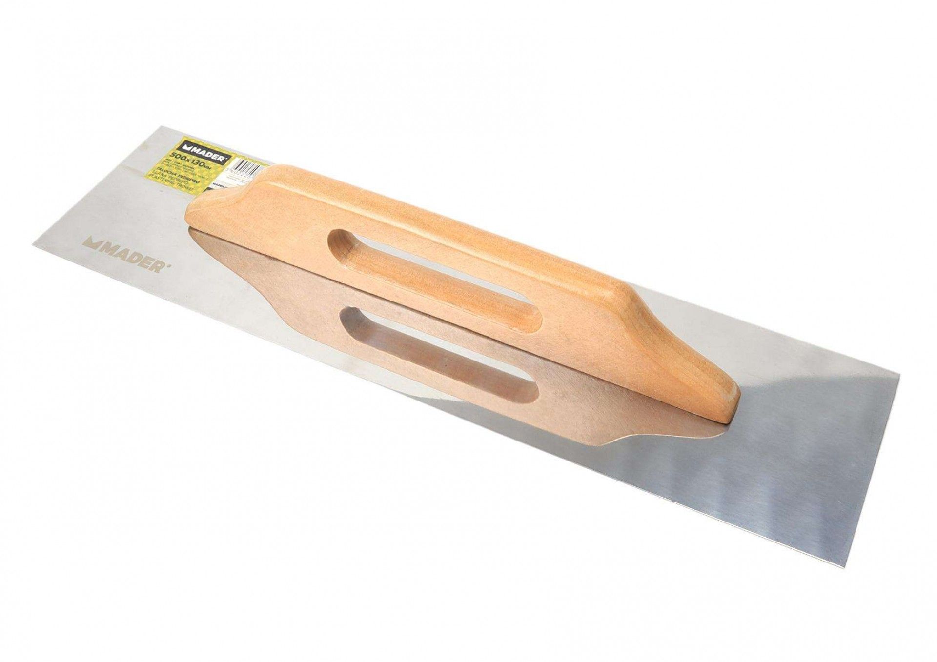 Talocha Pedreiro, Lisa, Inox, 500x130mm refª 61591 MADER