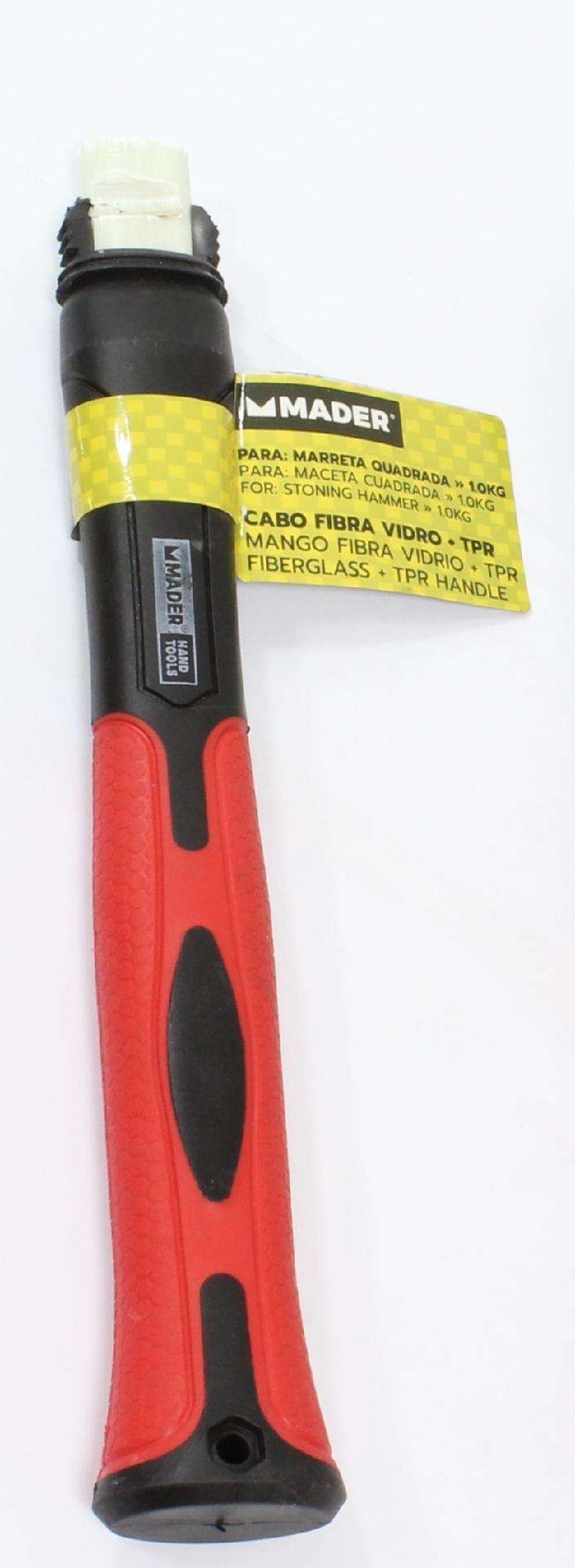 Cabo Fibra Vidro para Marreta Quadrada, TPR, 1Kg refª 61471 MADER