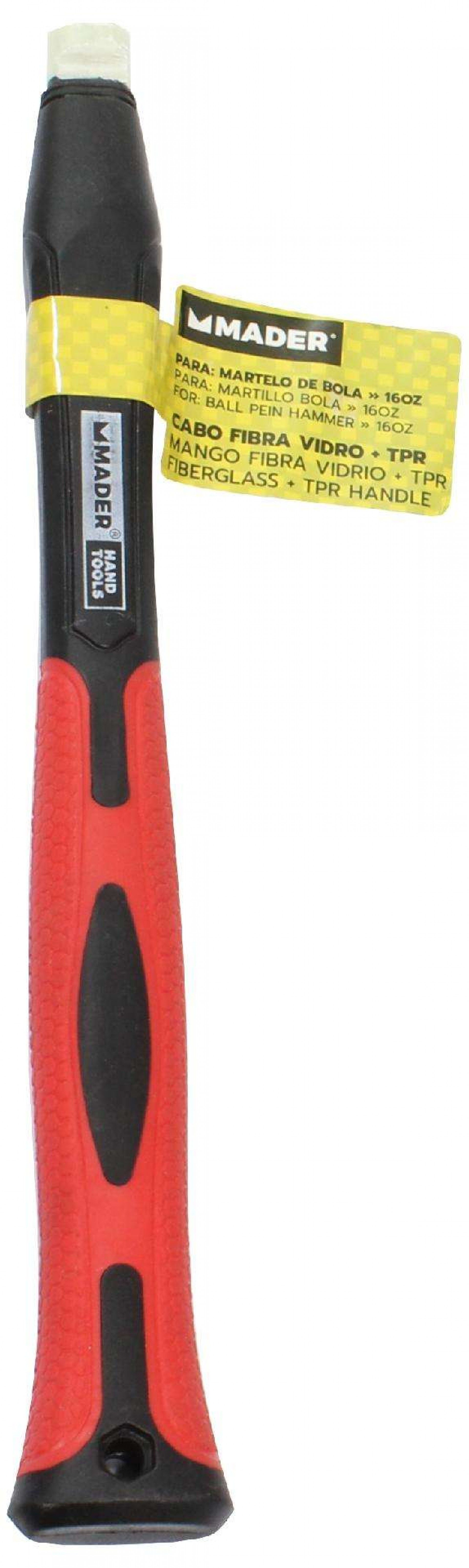 Cabo Fibra Vidro para Martelo de Bola, TPR, 0.45Kg refª 61470 MADER