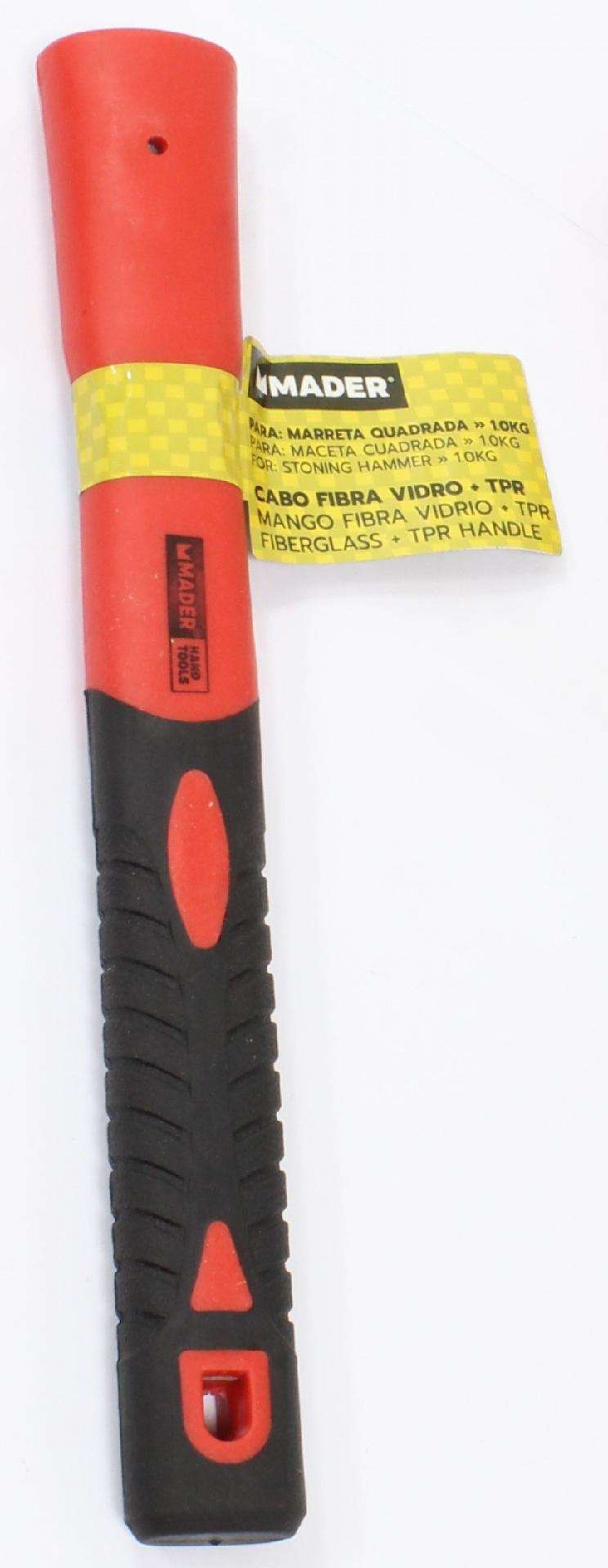 Cabo Fibra Vidro para Marreta Quadrada, TPR, 2Kg refª 61461 MADER