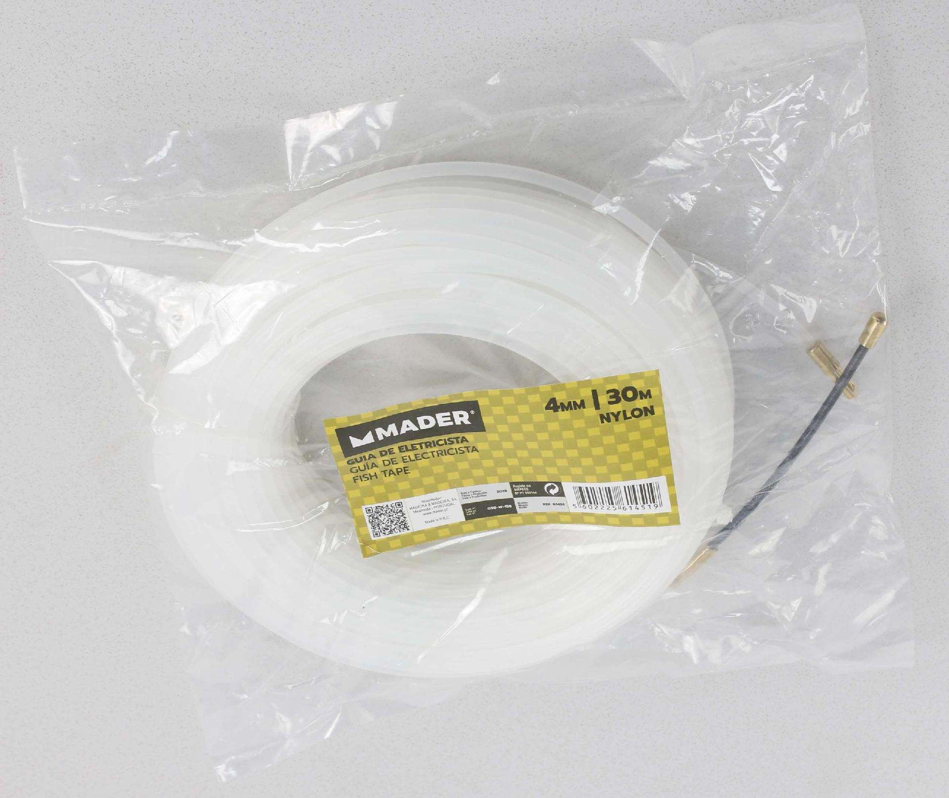 Guia de Eletricista 4MM - 30M refª 61451 MADER