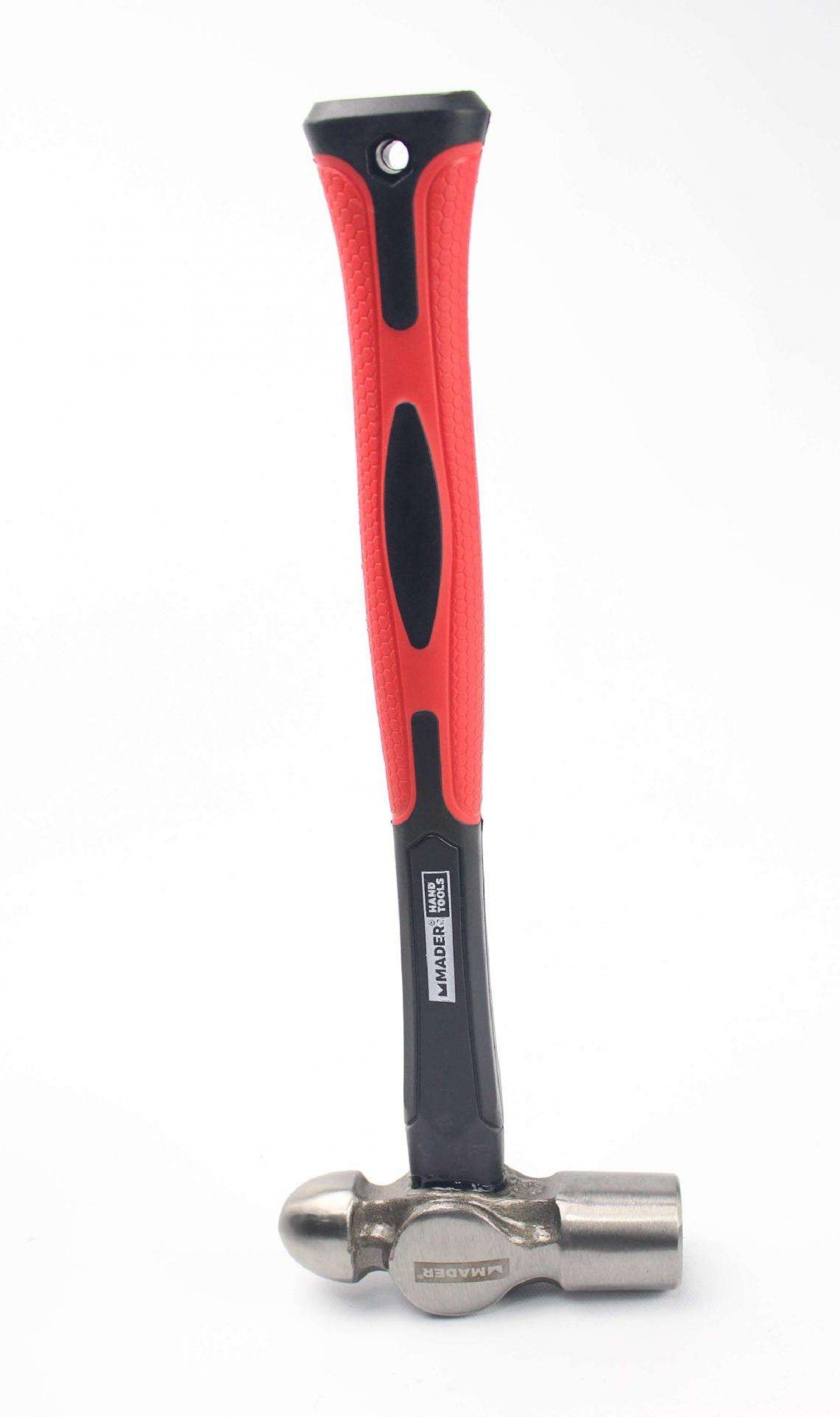 Martelo de Bola, Cabo Fibra Vidro, 1360g refª 61429 MADER