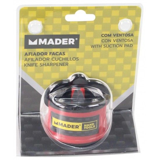 Afiador de Facas, com Ventosa refª 61411 MADER Afiador de Facas, com Ventosa refª 61411 MADER