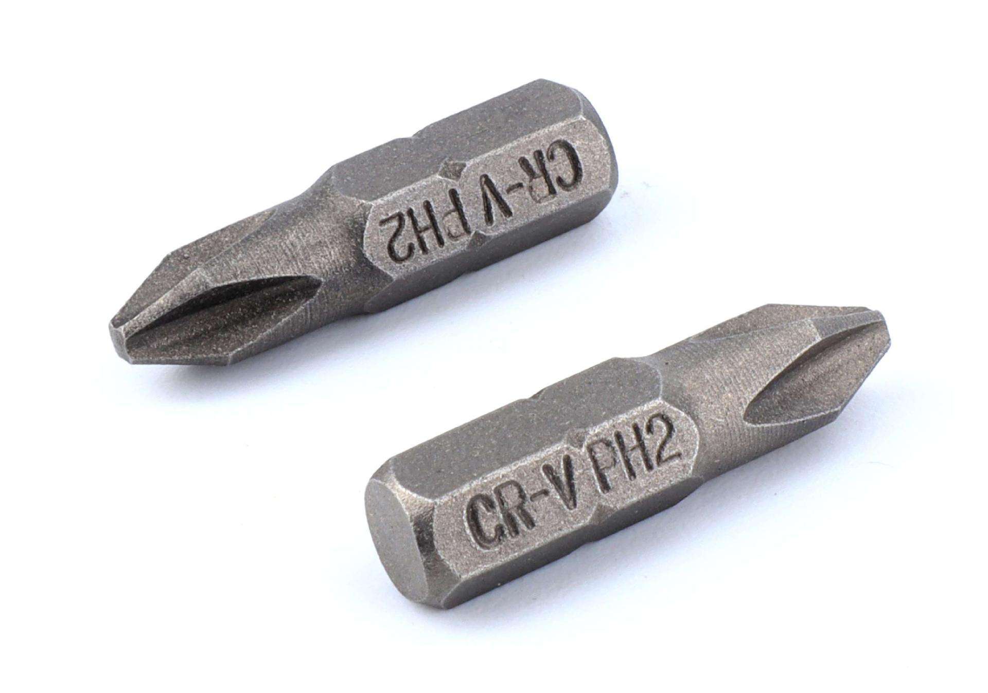 Bits Philips PH2, 25mm, 6Un refª 61313 MADER