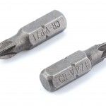 Bits Pozidriv PZ1, 25mm, 6Un ref� 61318 MADER