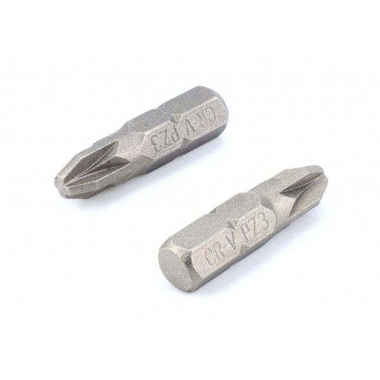 Bits Pozidriv PZ3, 25mm, 6Un ref� 61320 MADER