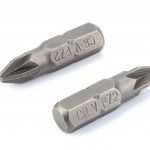 Bits Pozidriv PZ2, 25mm, 6Un ref� 61319 MADER