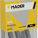 Bits Philips PH3, 25mm, 6Un ref� 61314 MADER