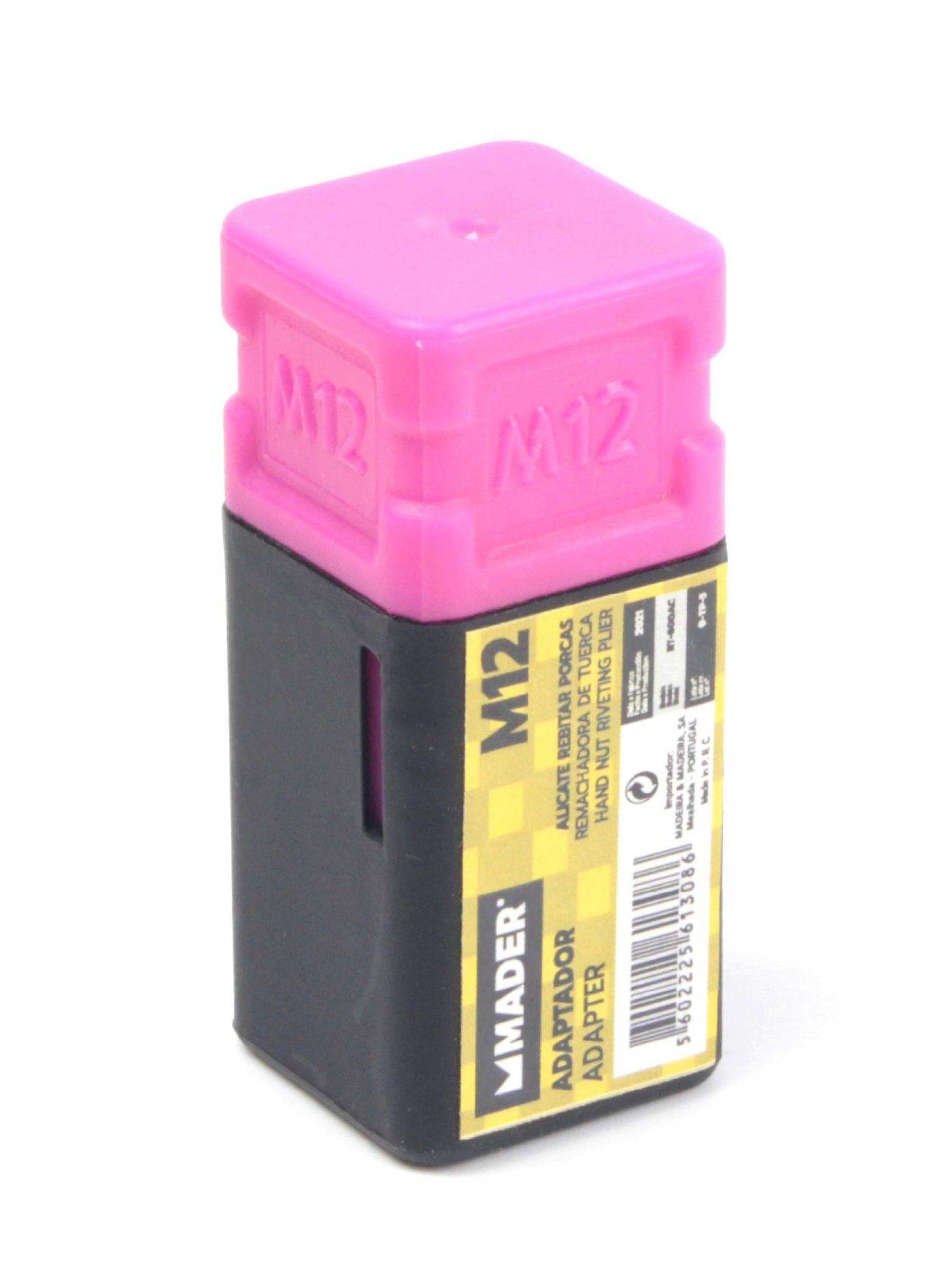 Adaptador » Alicate Rebitar Porcas, M12 refª 61308 MADER