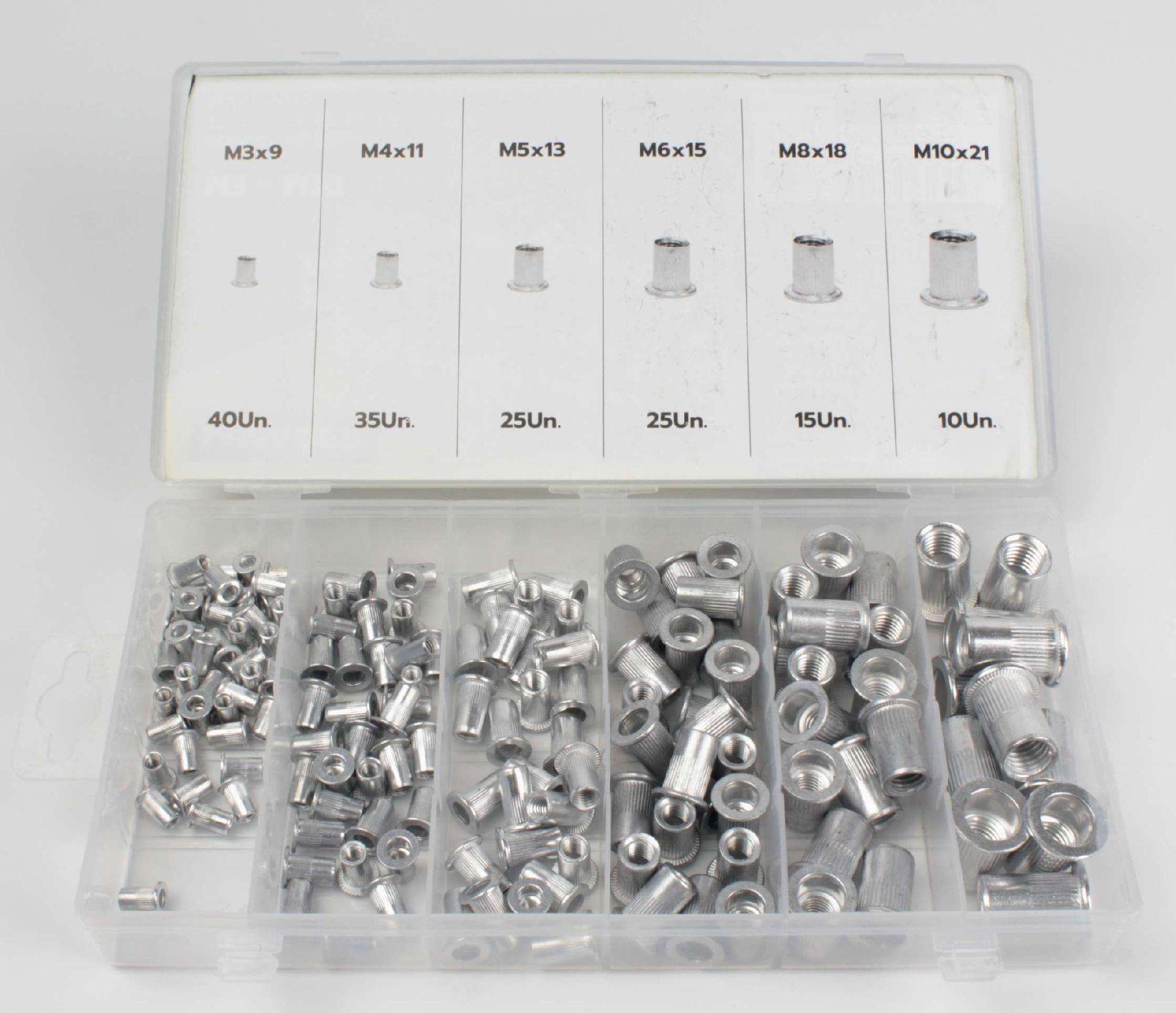 Porcas de Rebite, M3 - M10, 150Un refª 61309 MADER