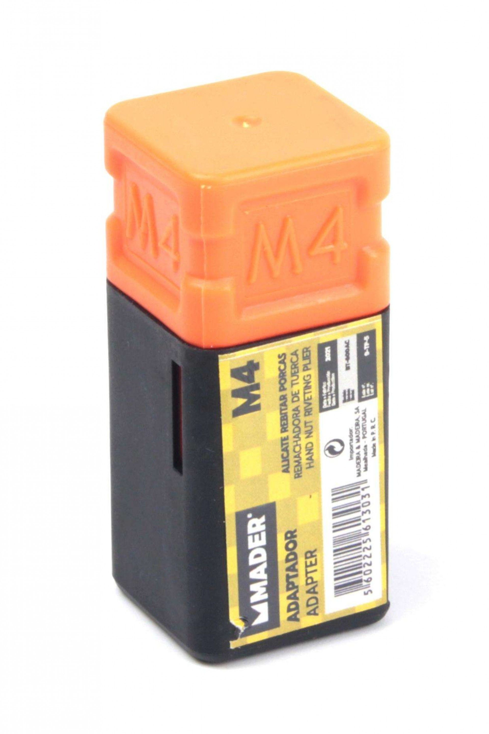 Adaptador » Alicate Rebitar Porcas, M4 refª 61303 MADER