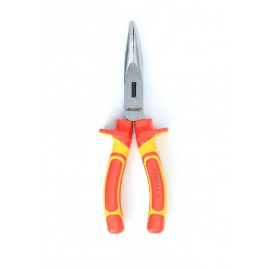 Alicate Pontas Curvas, Isolado, CRV, 200mm refª 61268 MADER Alicate Pontas Curvas, Isolado, CRV, 200mm refª 61268 MADER