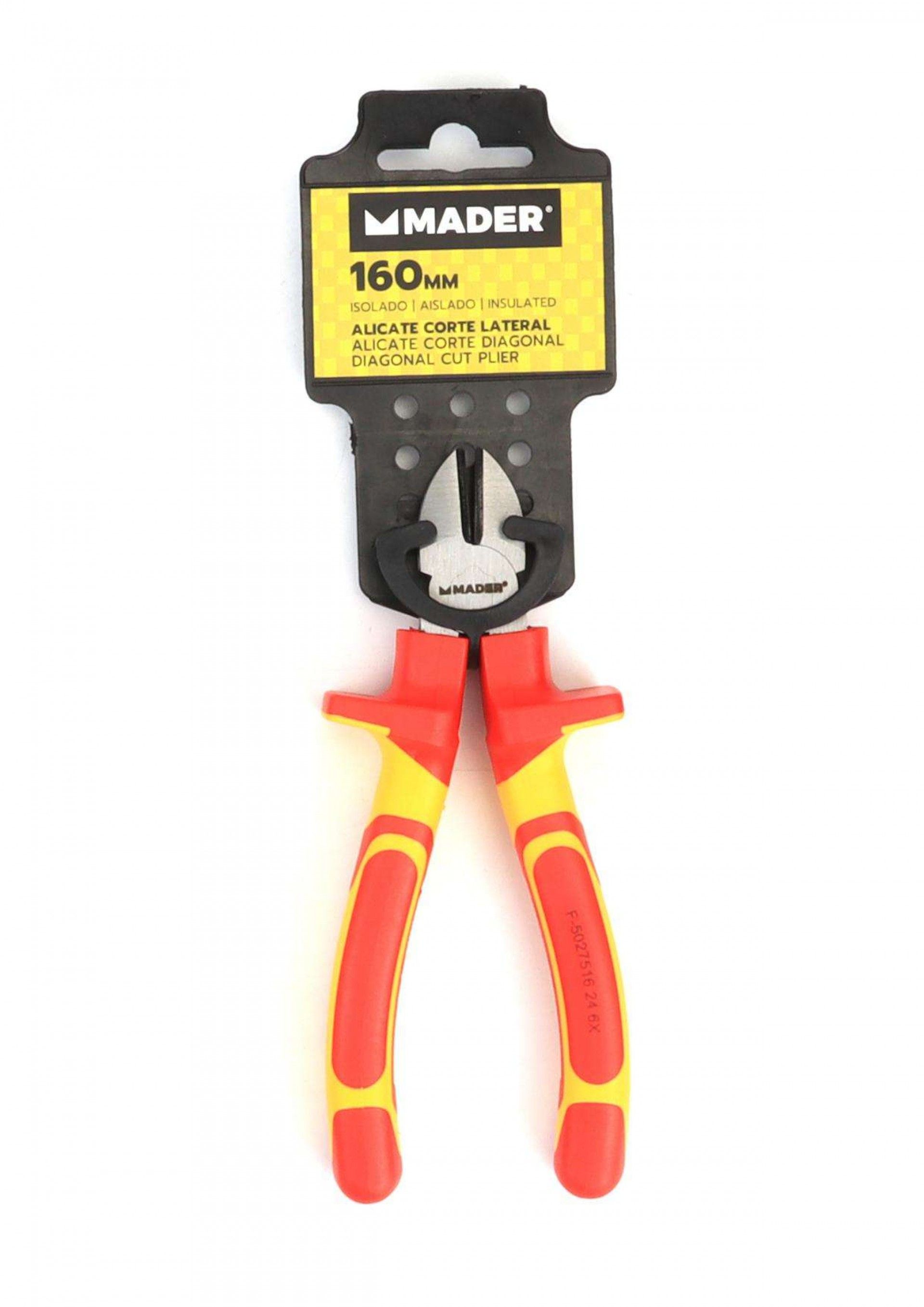 Alicate de Corte, Isolado, 160mm refª 61267 MADER