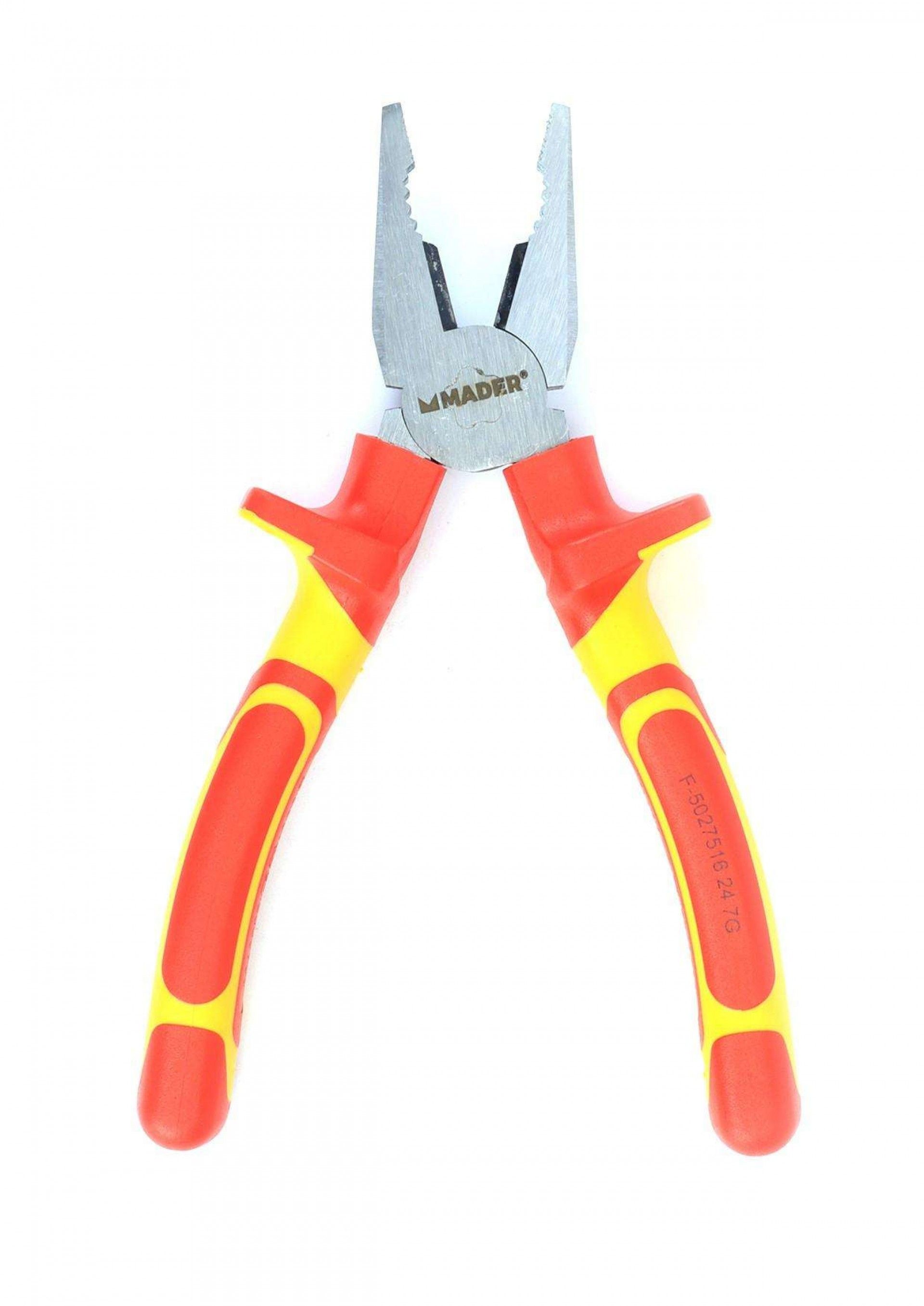 Alicate Universal, Isolado, 180mm refª 61264 MADER