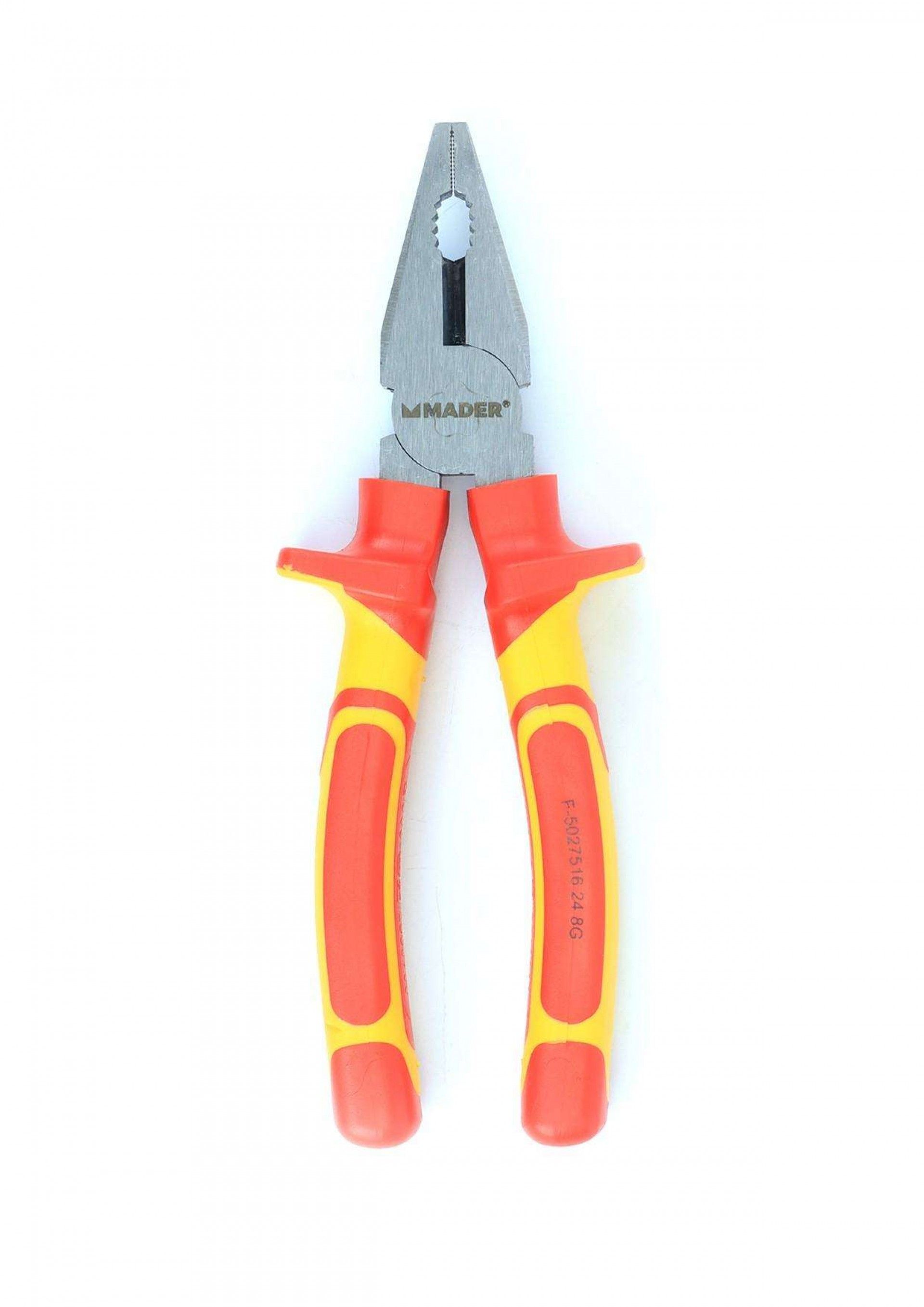 Alicate Universal, Isolado, CRV, 200mm refª 61265 MADER