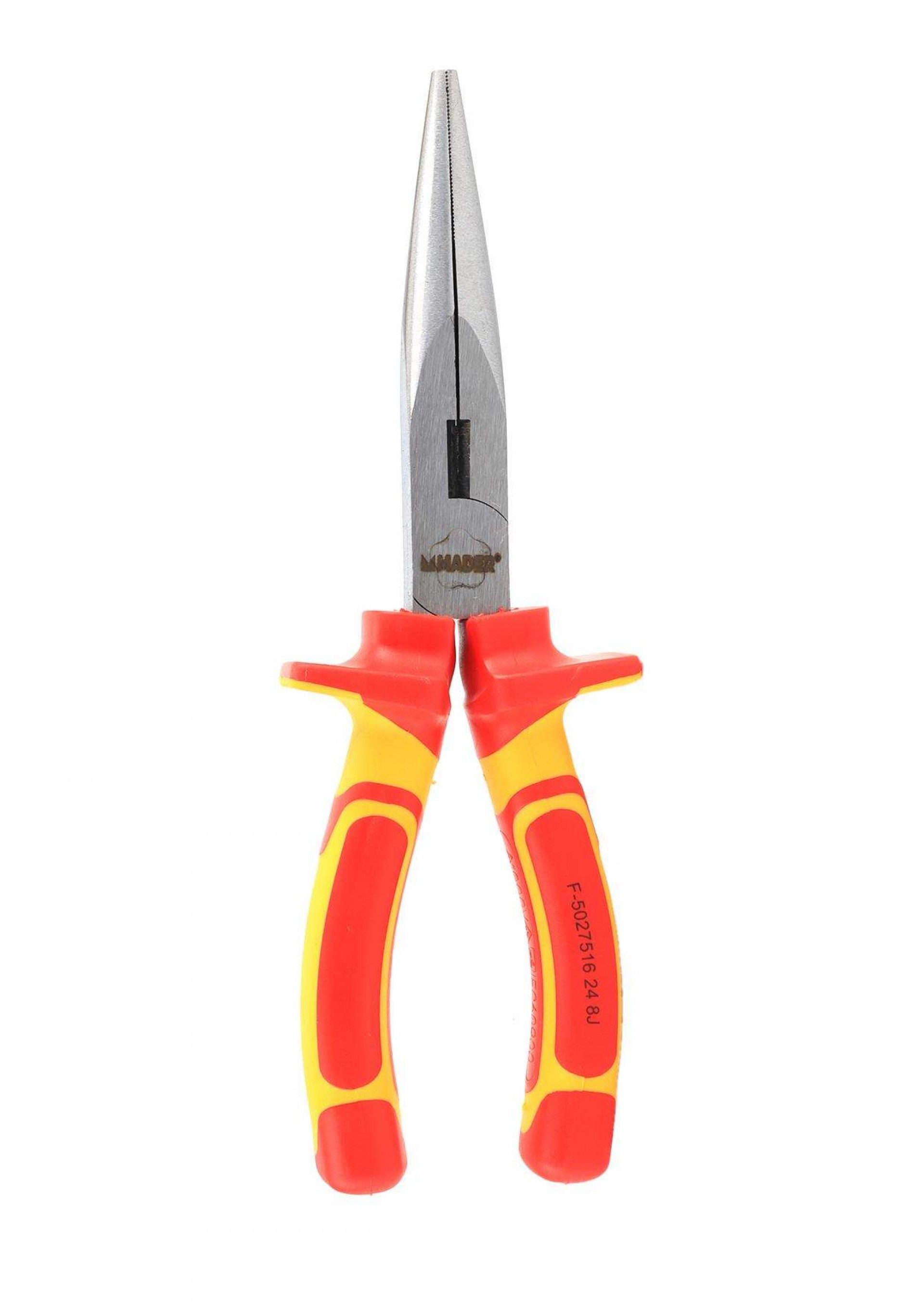 Alicate Pontas Direitas, Isolado, CRV, 200mm refª 61266 MADER