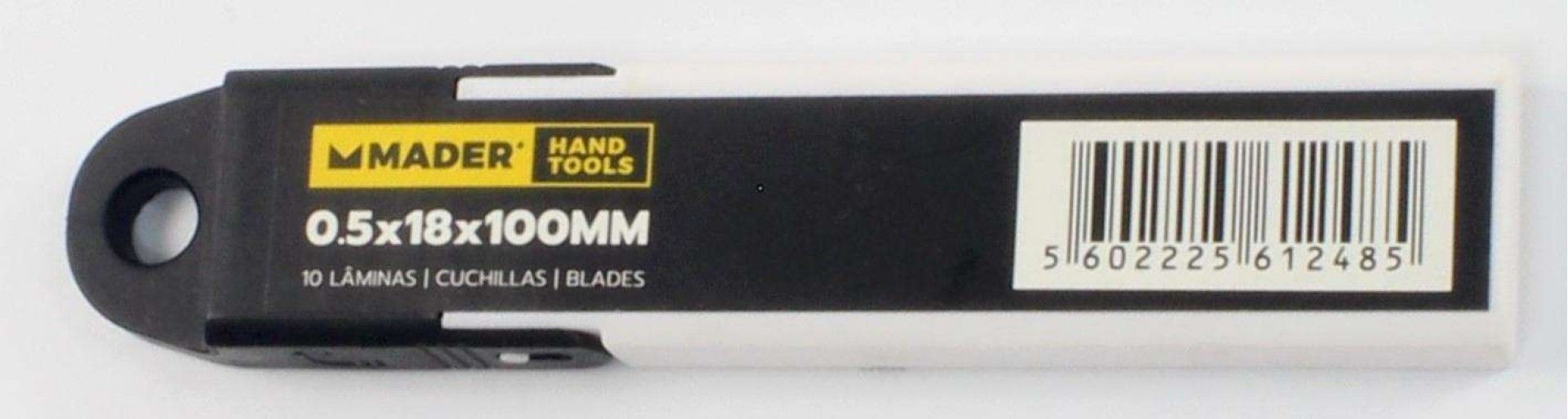 Lâmina para X-Ato, 0.5x18x110mm, 10Un refª 61248 MADER