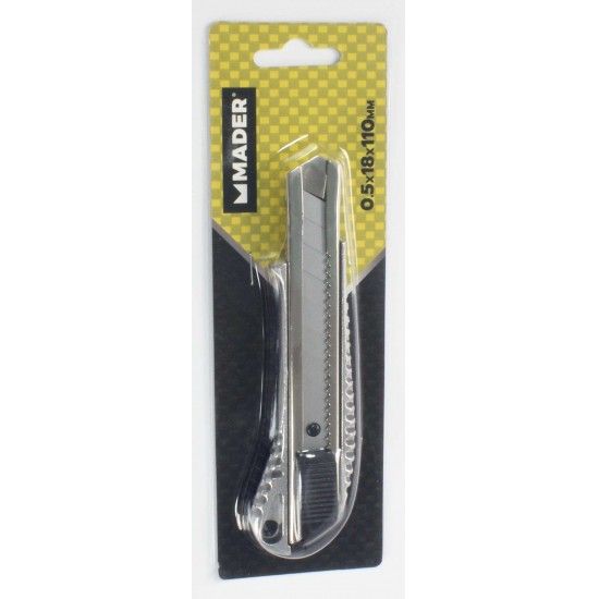 X-Ato / Faca Alcatifa, Alumnio, 18mm ref 61246 MADER