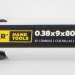 L�mina para X-Ato, 0.38x9x80mm, 10Un ref� 61247 MADER