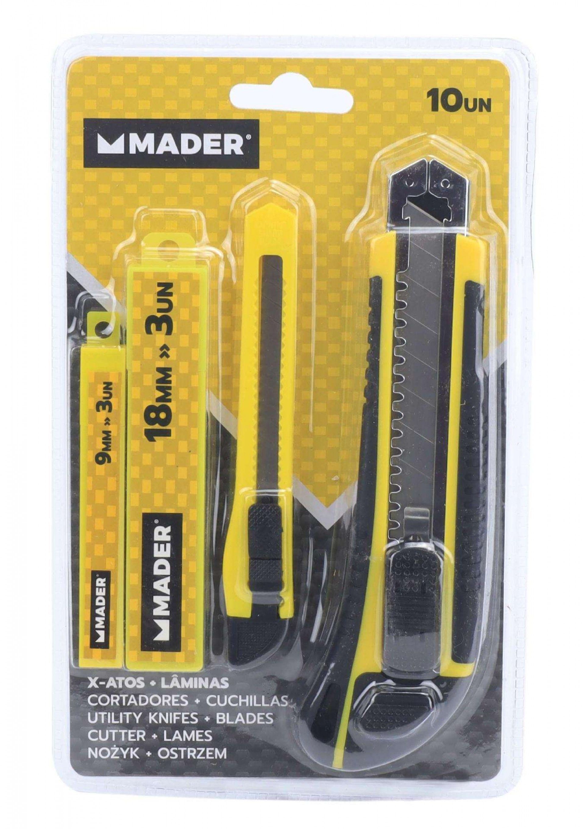 X-Atos + Lâminas, 10Un refª 61237 MADER