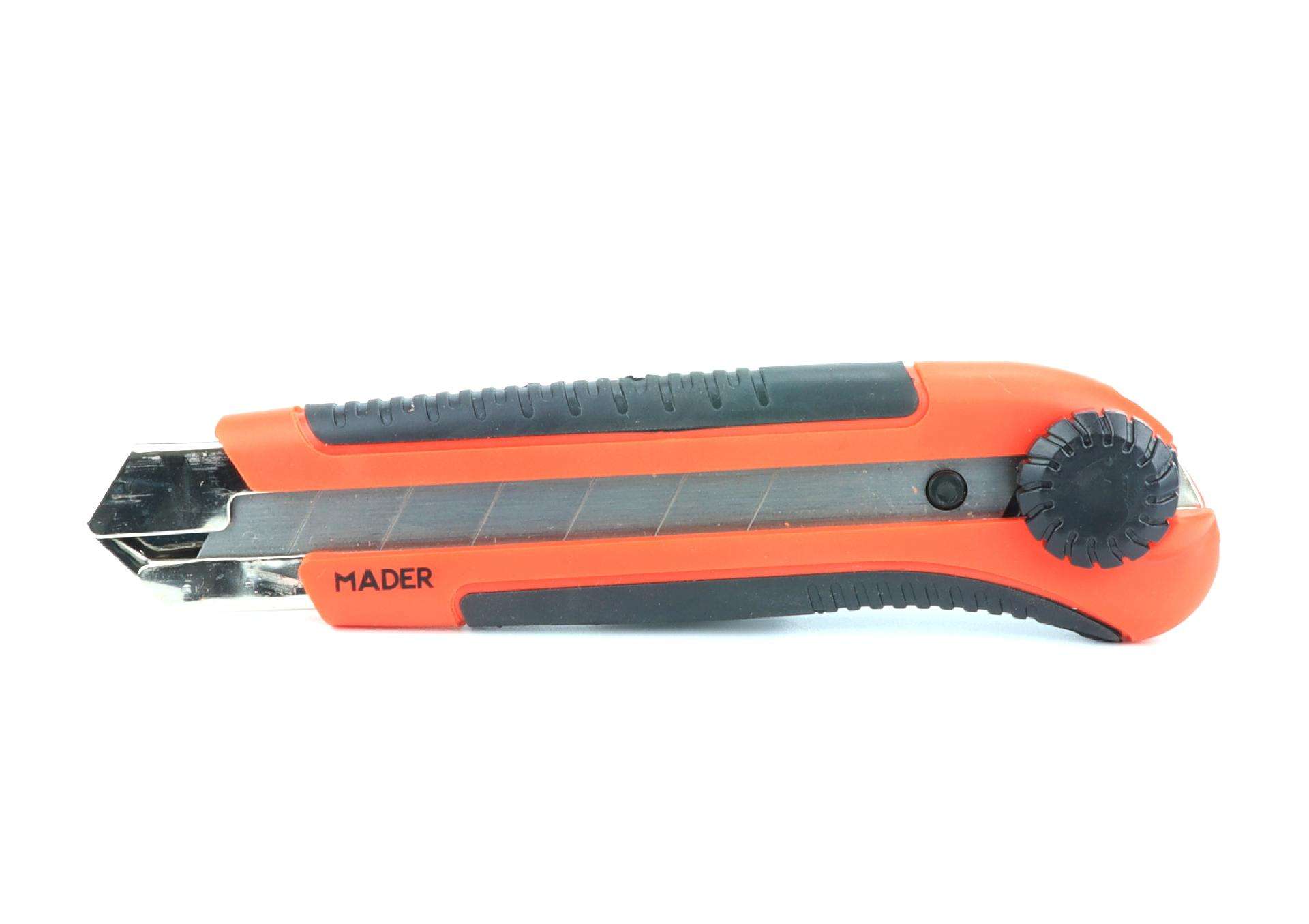 X-Ato / Faca Alcatifa, ABS+TPR, 25mm refª 61238 MADER