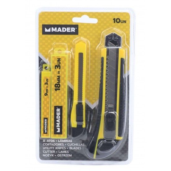 X-Atos + Lminas, 10Un ref 61237 MADER