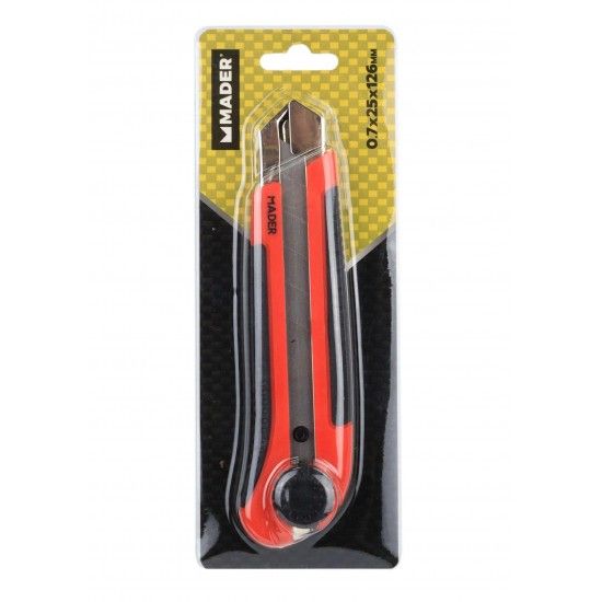 X-Ato / Faca Alcatifa, ABS+TPR, 25mm ref� 61238 MADER