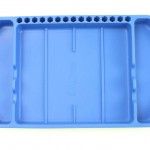 Bandeja de Borracha, 100% Flex�vel, 270x134x25mm ref� 61218 MADER