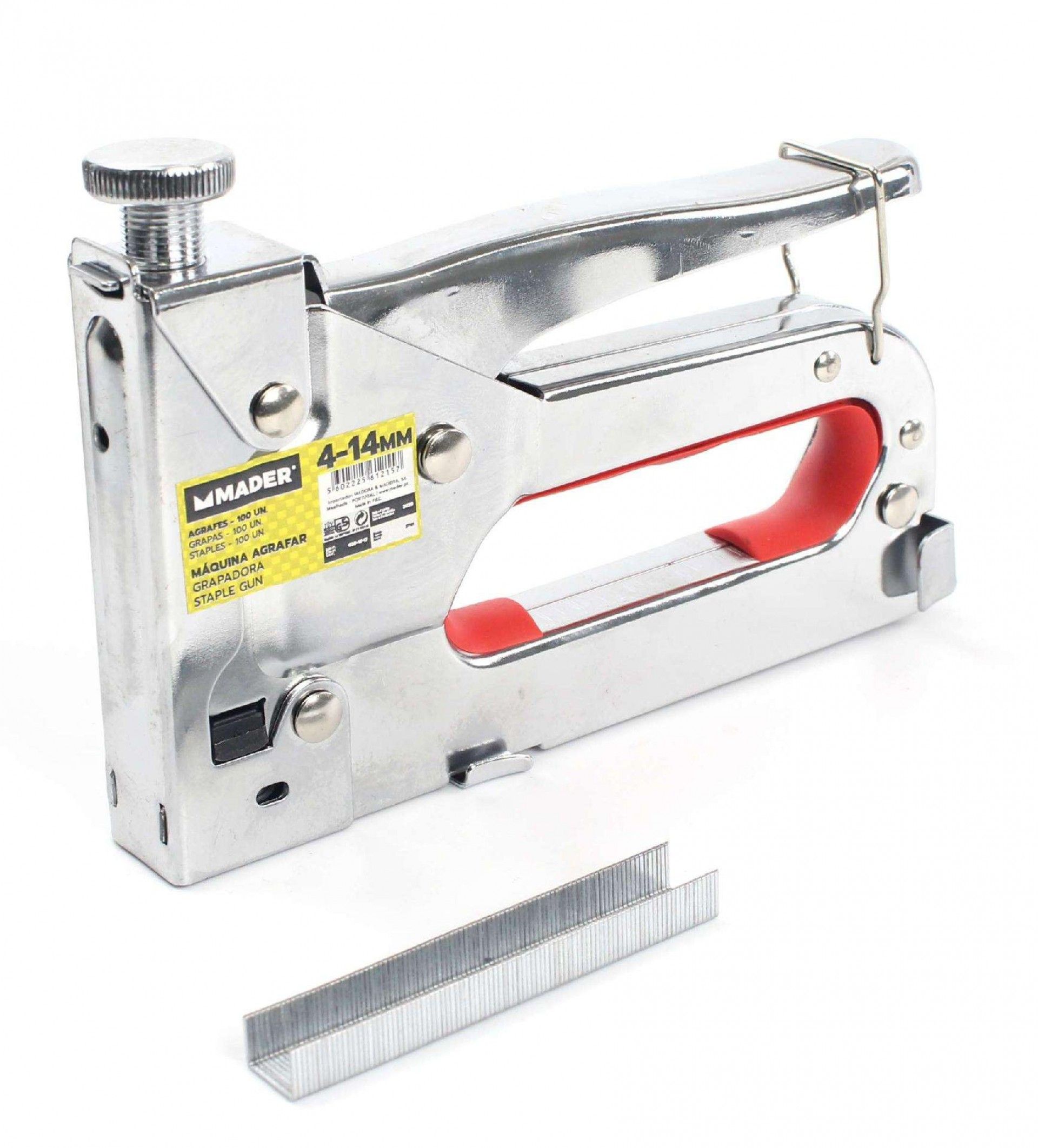 Máquina de Agrafar, 4-14mm, 100 Agrafes refª 61215 MADER