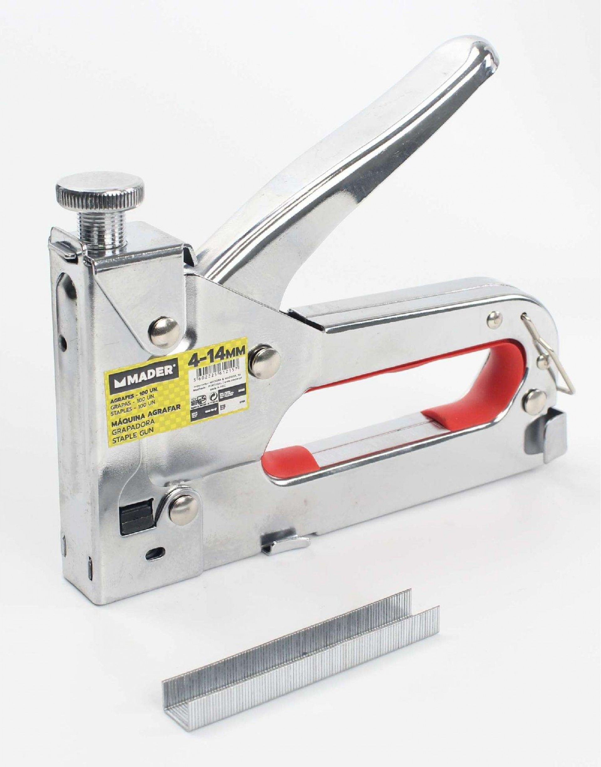 Máquina de Agrafar, 4-14mm, 100 Agrafes refª 61215 MADER