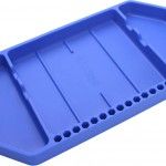 Bandeja de Borracha, 100% Flex�vel, 270x134x25mm ref� 61218 MADER