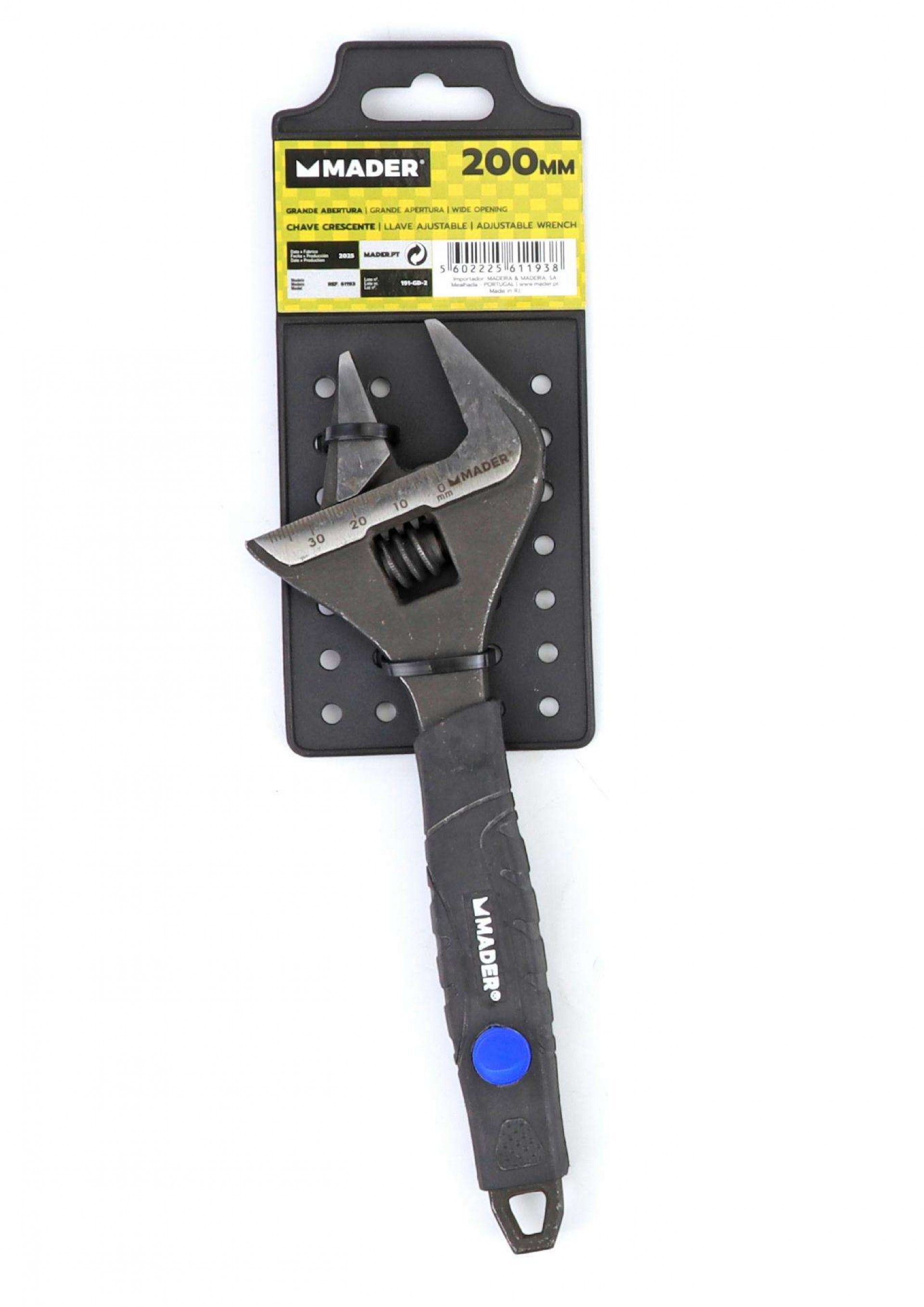 Chave Crescente, Graduada, 8 refª 61193 MADER