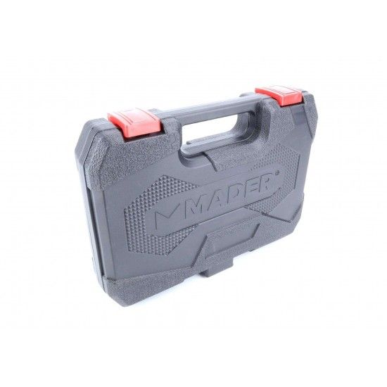 Chave de Caixa + Bits, 1/4, 131un, CRV ref 61176 MADER