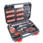 Chave de Caixa + Bits, 1/4, 131un, CRV ref 61176 MADER
