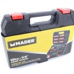 Chave de Caixa + Bits, 1/4, 131un, CRV ref 61176 MADER