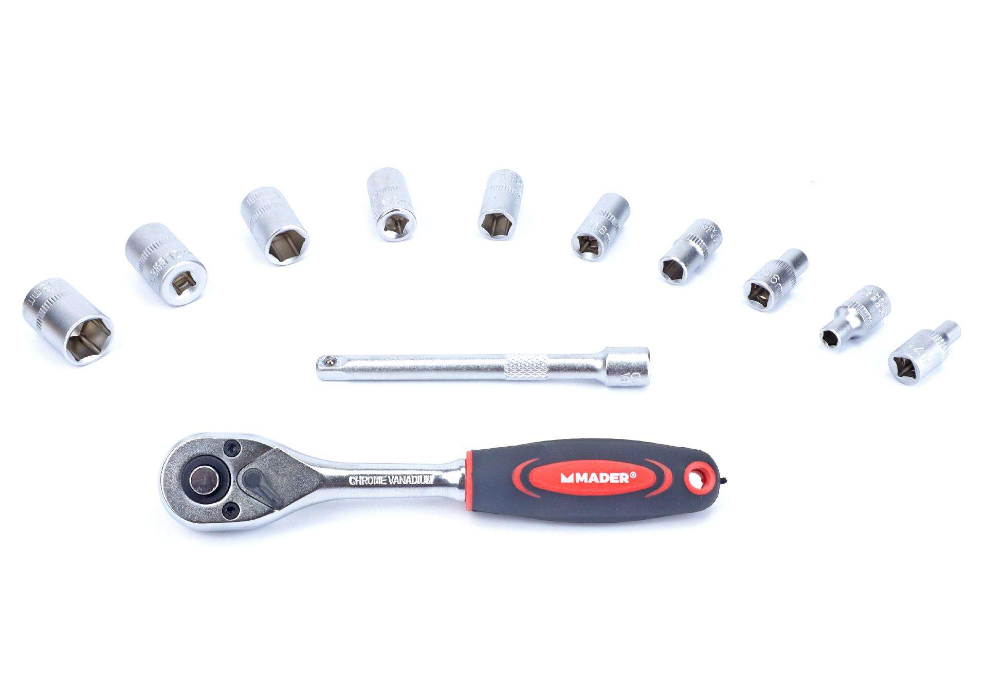 Chave de Caixa, 1/4, 12un, CRV refª 61177 MADER