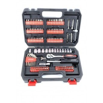 Chave de Caixa + Bits, 1/4, 131un, CRV ref 61176 MADER