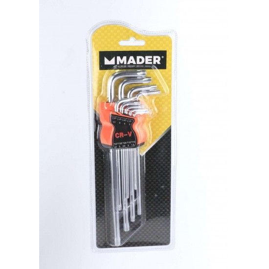 Chaves Torx Longas, CRV, 9Un ref 61170 Mader