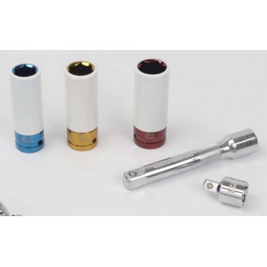 Chave Dinamomtrica, Reversvel, 1/2", 6Un ref 61166 MADER